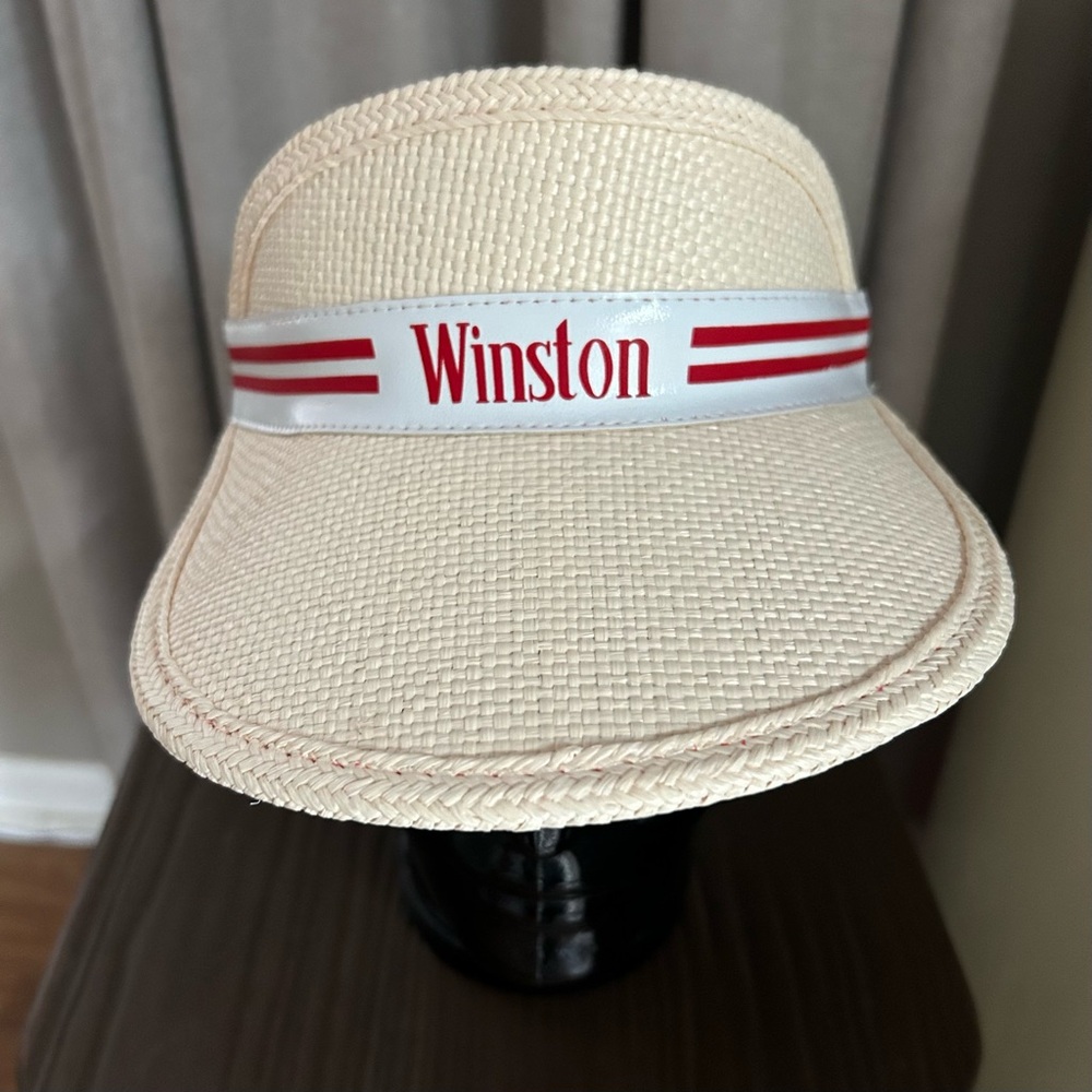 Vintage Winston Cigarettes Visor